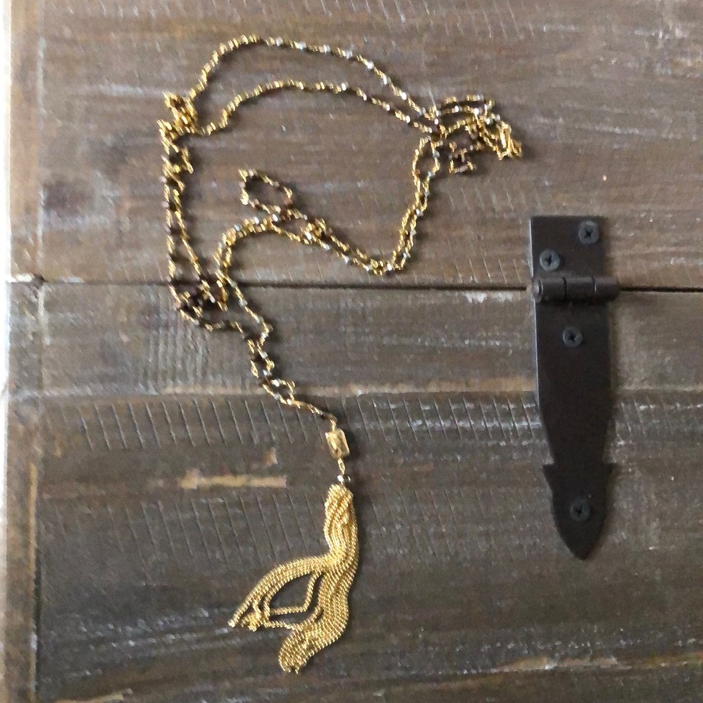 Stella and Dot 3 in 1 Tassel Necklace